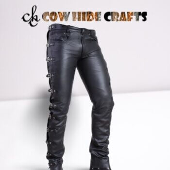 Leather Pant With Buckle